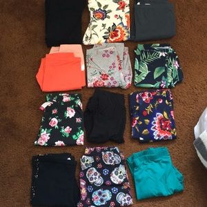 12 pairs of leggings !!